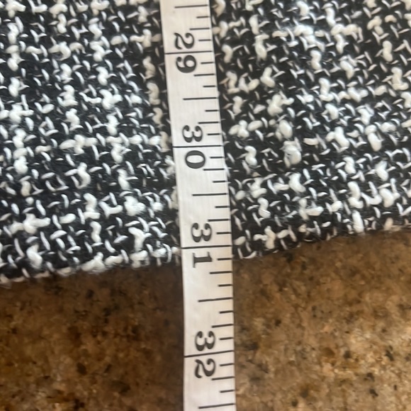 Shein black and white Blazer sz 12 - Picture 5 of 8